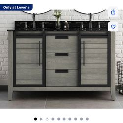 Bathroom Vanity 48” double sink