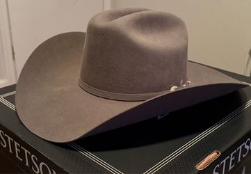 STETSON SHASTA 10X COWBOY HAT - 4 1/4" BRIM