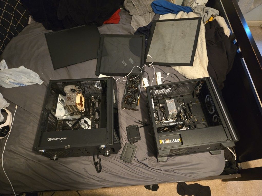 2 Prebuilt Gaming Computers For Parts