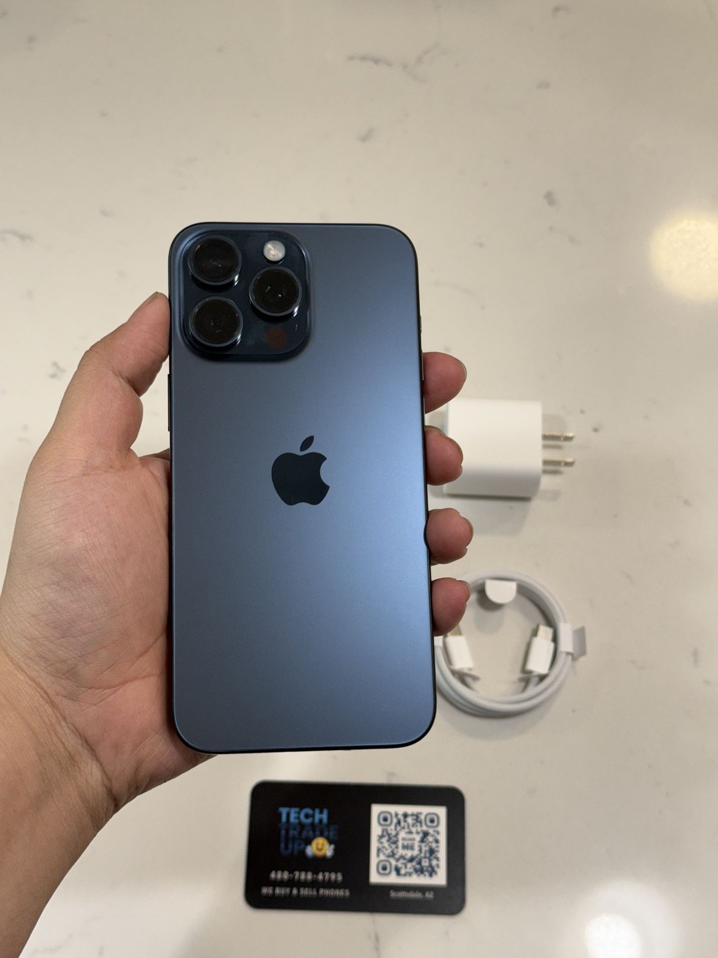 iPhone 15 Pro Max 256Gb Blue 💙 Cricket
