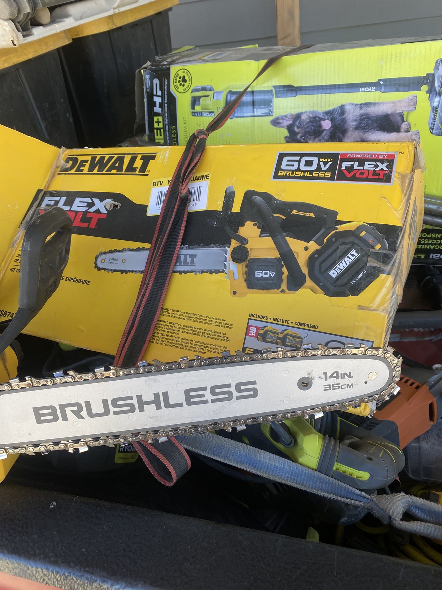 Dewalt Chainsaw 60 Volt Only Tool