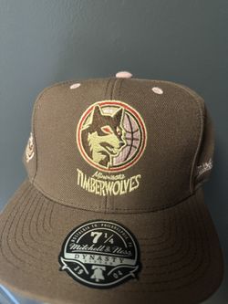 Minnesota Timberwolves Fitted Hat Hardwood Classic