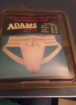 Adult supporter with universal cup