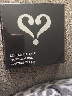 New Vertell's Less Small Talk, More Genuine Conversations Card Party Game Sealed