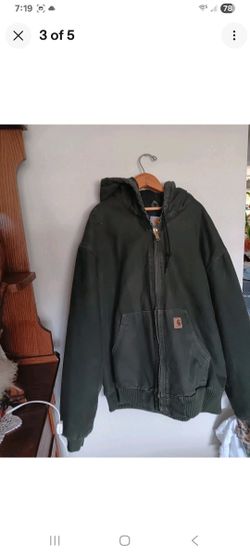 Vintage Green Carhartt Jacket Size 2xl