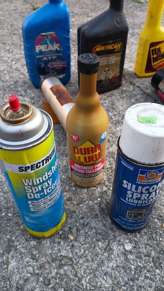 Transmission Fluid, Sealer, Rust Prevention, Ect