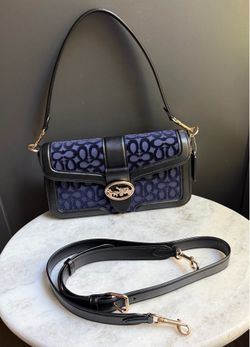 COACH Georgie Bag in Signature Velvet G2081-5566