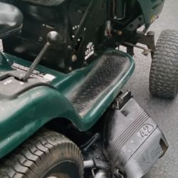 Complete Mower.   Runs Great Deck Put On 
