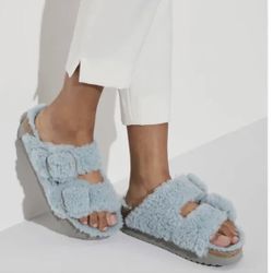 Papillio by Birkenstock Arizona Big Buckle Shearling sandals New