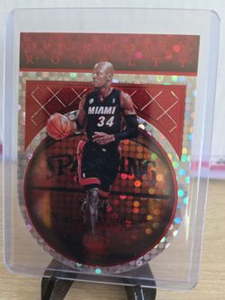 Heat Ray Allen  Die-Cut  Refractor  Card