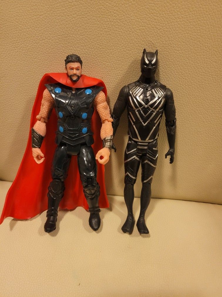 Thor And Black Panther Action Figure