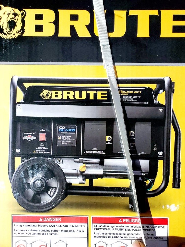 300$ Brute 3500 Watt Generator New In Box