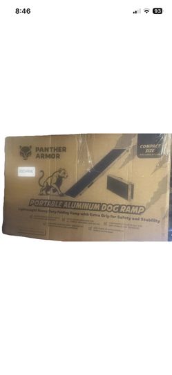 Dog Car Ramp 48” 240 Lb Folds New
