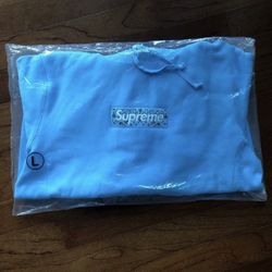 Supreme Bandana Box Logo Light Blue Large