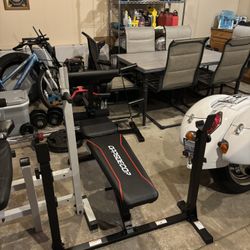 Benches And Free Weights