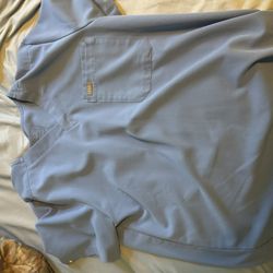 Leon Three-Pocket Scrub Top Medium 