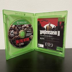 The Evil Within Xbox One Video Game w/ Manual Bethesda Horror Survival 2014