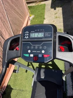 folding electric treadmill
