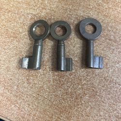 Three Old Keys