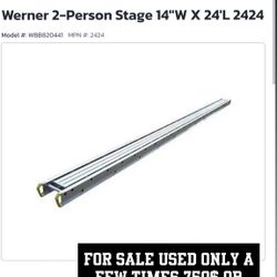 2 Person Stage For Sale In Good Condition Only Asking $650 For It.