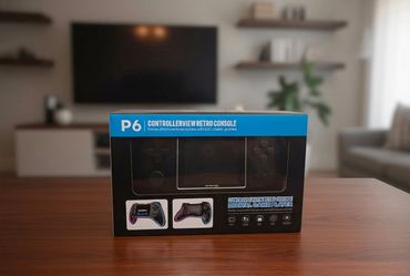 P6 Controllerview Retro Console Digital Game Player