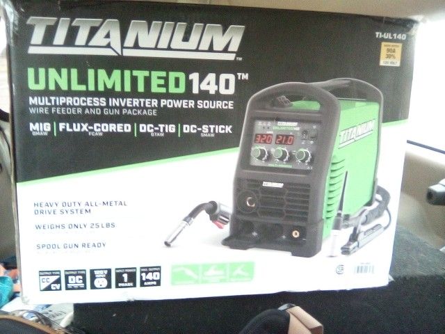 Titanium Unlimited 140 Welder