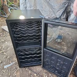 Wine enthusiasts thirty two bottle , two temp touch screen refrigerator