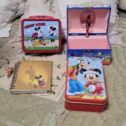 Huge Lot Of Mickey & Minnie Mouse Items