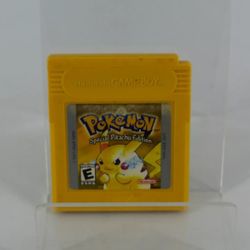 Pokemon Yellow All 151 Complete Living Pokedex Authentic Nintendo GameBoy Saves