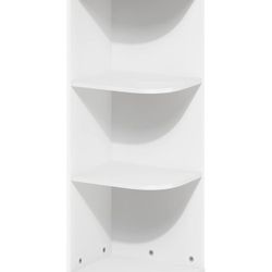  3-Tier Corner Open Shelf Bookcase