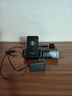 La Crosse Technology Alarm Clock with Wireless Charger
