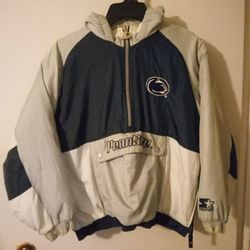 PENN STATE HOODIE JACKET MEDIUM 