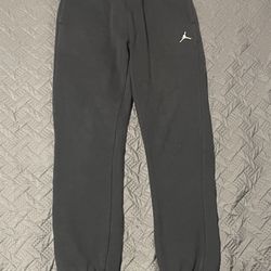 Jordan Kids Black Sweatpants with Logo