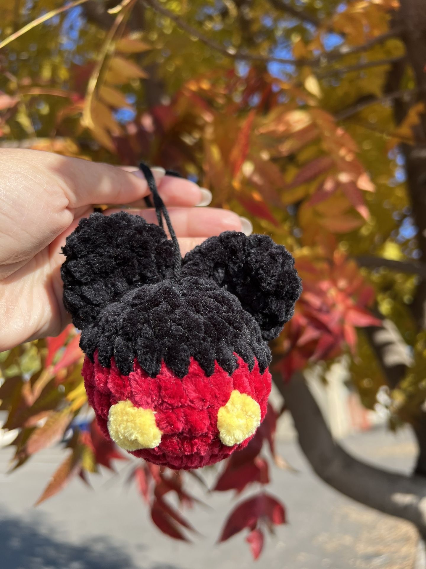 Crochet Mickey Mouse Plushie