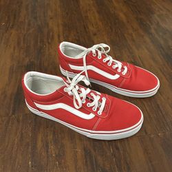 Red Low Top Vans