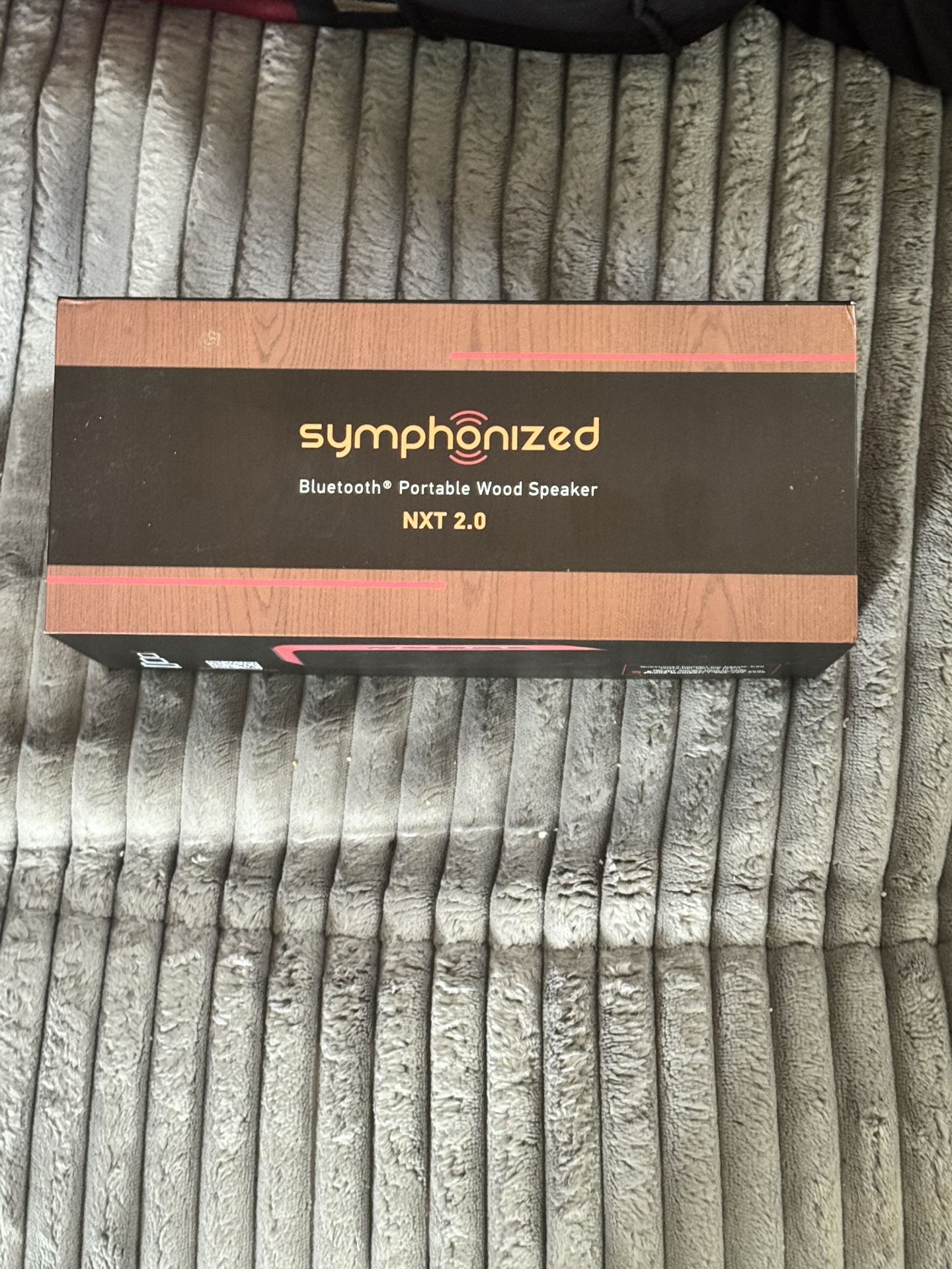 SYMPHONIZED BLUETOOTH WIRELESS PORTABLE WOOD SPEAKER NXT 2.0 COMPATIBLE WITH ALL SMART DEVICES
