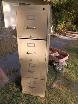 $50 VINTAGE SHAW WALKER FILE CABINET