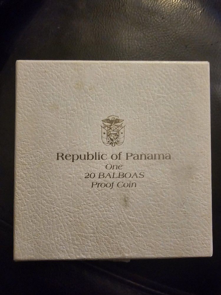 1971 Panama 20 Balboas 
