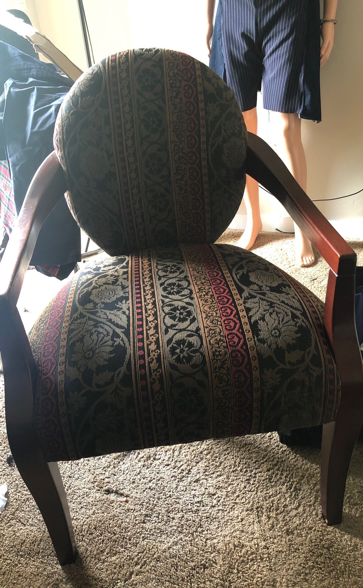 Large vintage office chair/accent chair