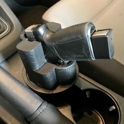 3D Printed Cup Holder Gun Holster