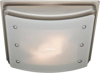New Hunter Ellipse 100 CFM Ceiling Exhaust Bath Fan with Light in box 