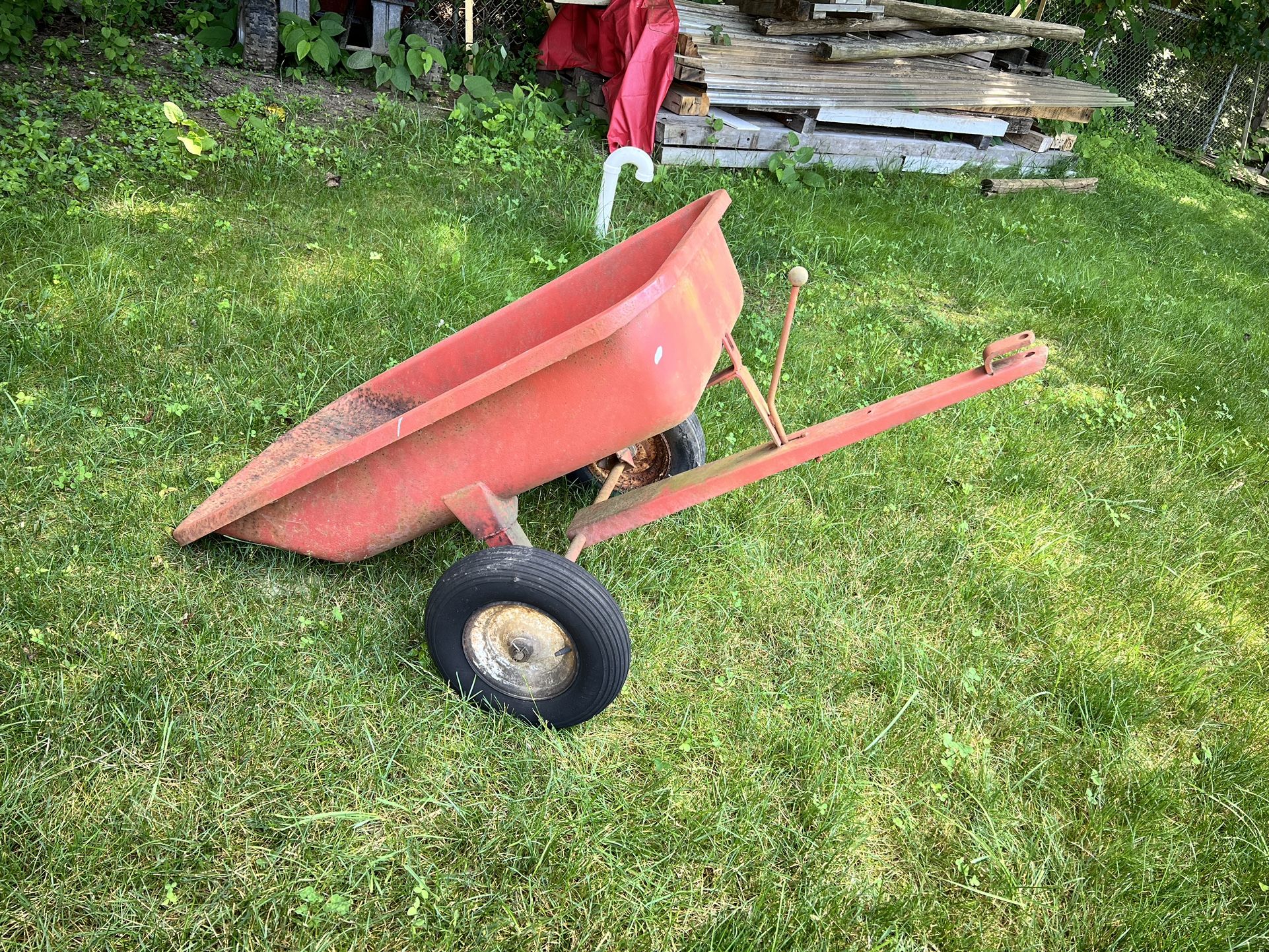 Lawn Tractor Dump Trailer 