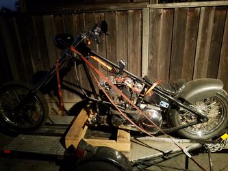 Rigid shovelhead chopper for sale sale