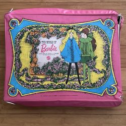 Vintage 1968 Barbie “World of Barbie” Double Doll Case