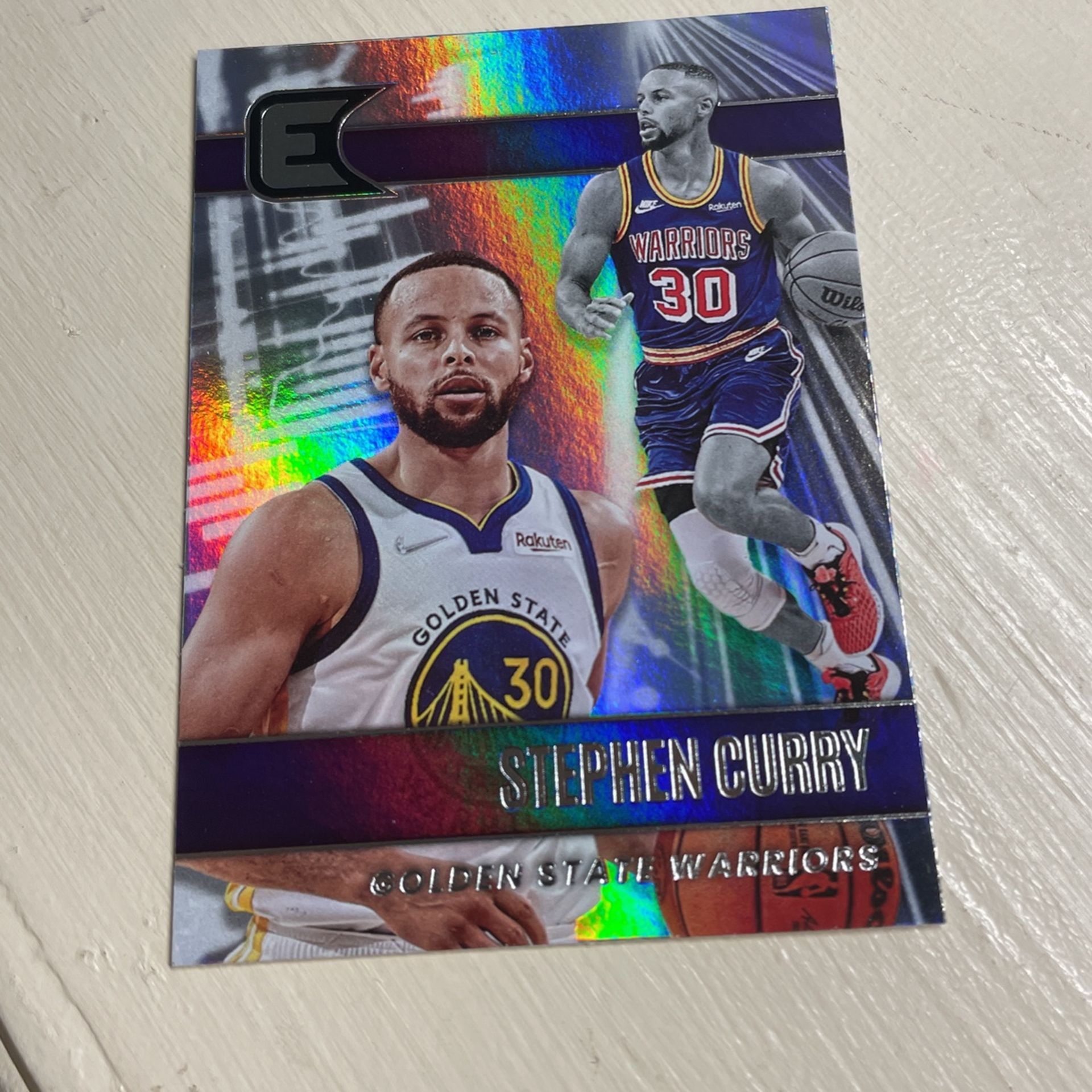 Steph curry basketball card
