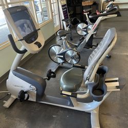 PRECOR RECUMBENT BIKE WITH P80 CONSOLE IN GREAT CONDITION!! READY FOR PICKUP OR DELIVERY!!