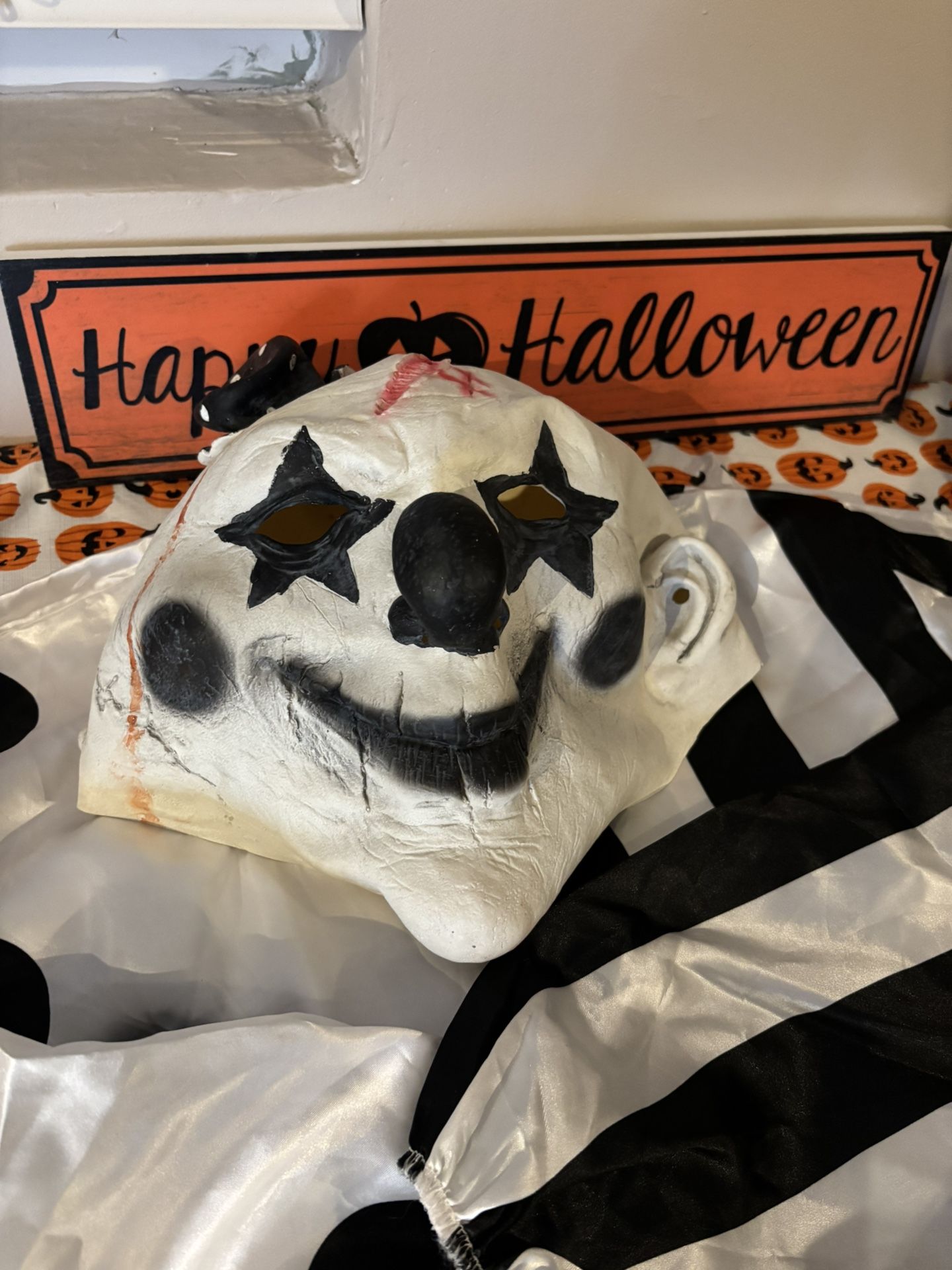 Insane Clown Costume Teen Size large 10-12