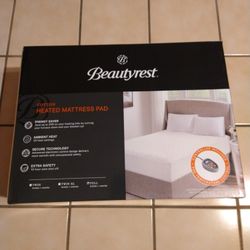 New Beautyrest Heated Mattress Pad Size Full