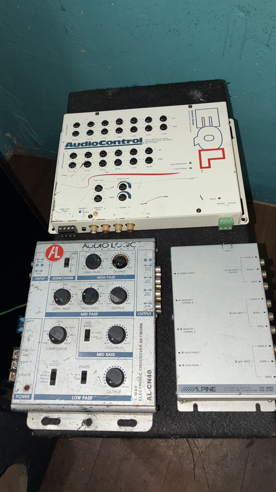 Old-School Car Audio EQ/Crossover