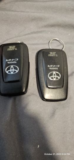For Sale: Two Pre-Owned Key Remotes for 2021 Toyota C-HR - Fully Functional